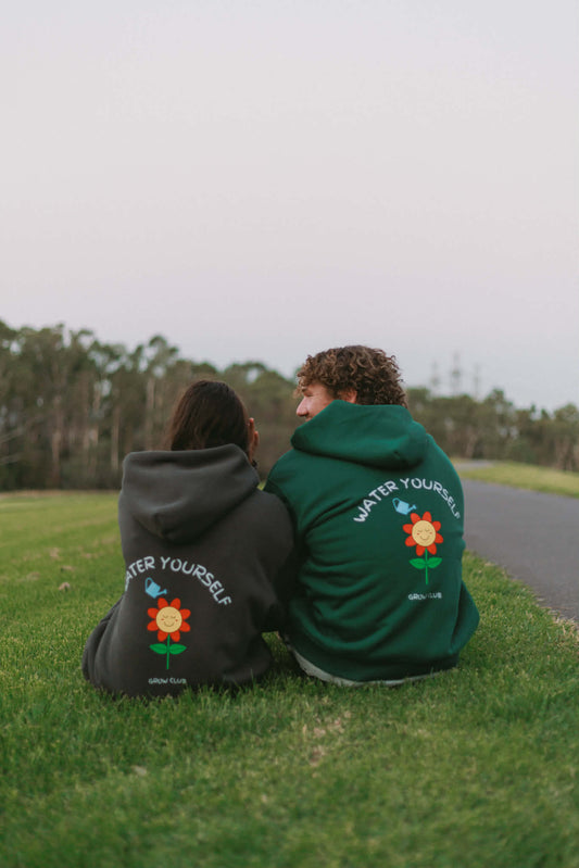 WATER YOURSELF HOODIE (GREY)