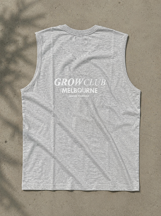 WATER YOURSELF SINGLET (GREY)