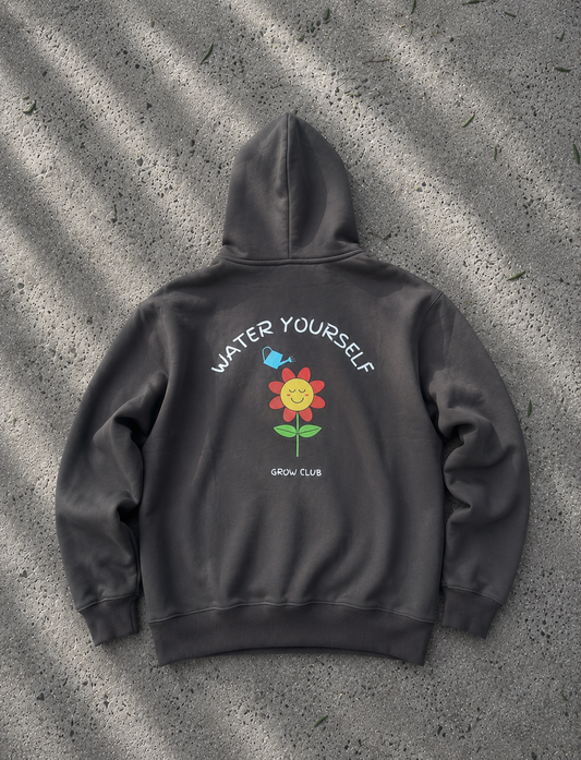 WATER YOURSELF HOODIE (GREY)